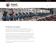 Tablet Screenshot of grandis-engineering.com